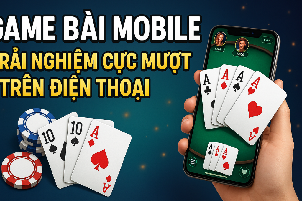 Game Bài Mobile – Trải Nghiệm Cực Mượt Trên Điện Thoại