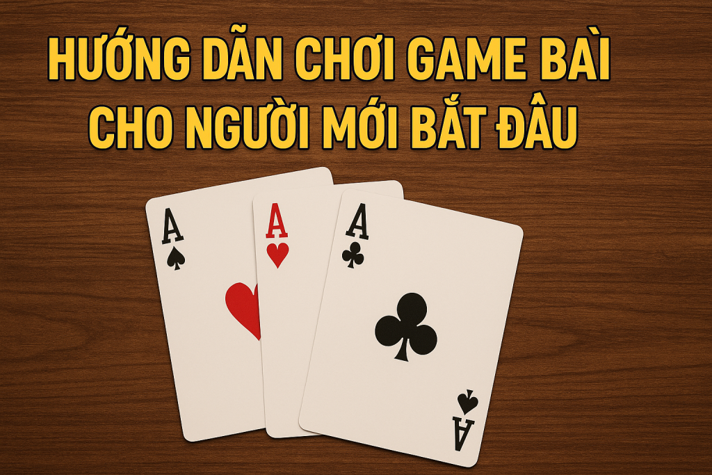 Hướng Dẫn Chơi Game Bài Cho Người Mới Bắt Đầu Chi Tiết Nhất 2025