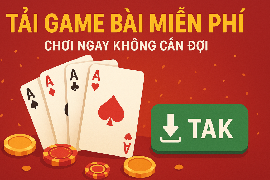 Tải Game Bài Miễn Phí – Chơi Ngay Không Cần Đợi